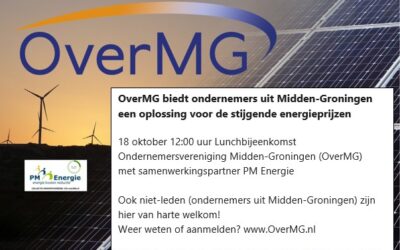 OverMG gaat met ondernemers in gesprek over de stijgende energieprijzen