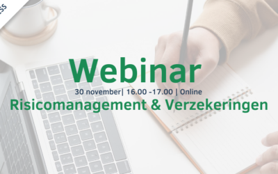 Webinar – Risicomanagement en verzekeringen 30 november