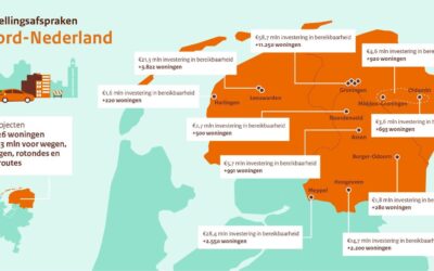 Kwart miljard rijksbijdrage voor bereikbaarheid nieuwe woonwijken in de regio Groningen-Assen