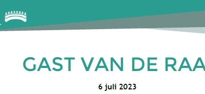 Gast van de Raad 6 juli 2023 / Jaarrekening 2022