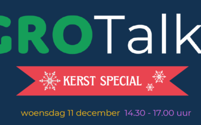 GroTalks van GroBusiness 11 december