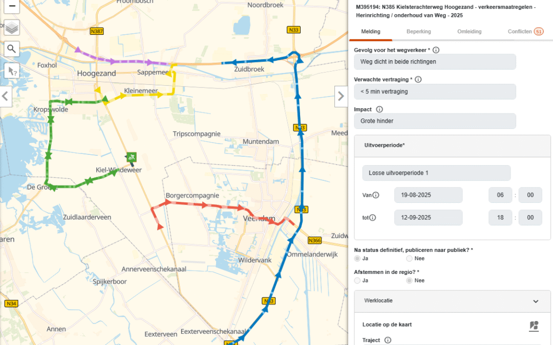 Stremming Kielsterachterweg/Zuidlaarderweg